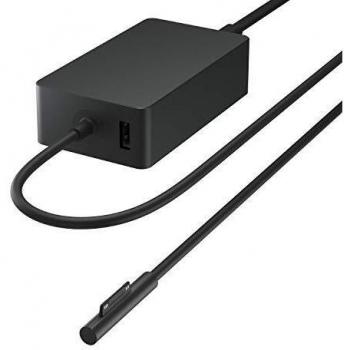 Fuente de Alimentación Microsoft Surface 127W Negra para Portátiles y Tabletas