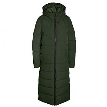 Abrigo Noisy May NMDalcon X-Long Coat FWD para Mujer - XS L - Verde