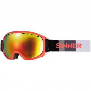 Sinner Mohawk Máscara Esquí, Unisex Adulto, Naranja