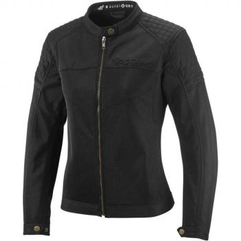 Ixon Chaqueta textil de moto para mujer Ozcan Negra