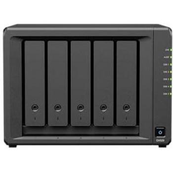Unidad de Expansión Synology DX525 - 5 Bahías SATA, Hot-Swap, Escritorio Negro