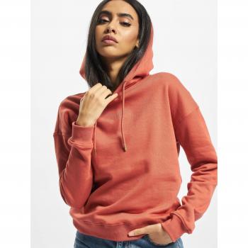 Urban Classics Women's Hooded Sweatshirt, Regular Fit, Redearth