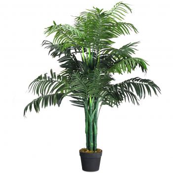 Palmera Artificial Costway 110 cm para Decoración en Oficina y Hogar