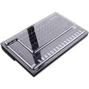 Decksaver Roland TR-8S Keyboard Cover - Smoked/Clear Protection for DJ Equipment