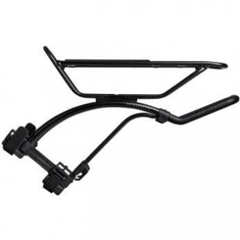 Topeak TetraRack M2L MTB Rear Rack System - Characteristics: Fits 27.5 - 29 MTB seat stays, designed for mountain bikes, compatible with various panniers, sturdy construction, lightweight design, easy installation, color