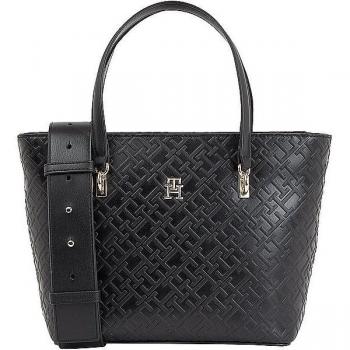 Bolso Tommy Hilfiger Refined Mini Tote Negro Mujer