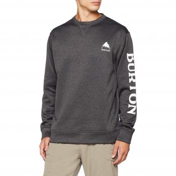 Burton Oak Crew Sudadera, Hombre, Negro