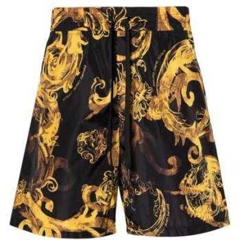 Versace Jeans Couture Men's Black Casual Shorts - Size 48