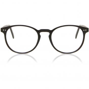 Gafas Anti-Azules Oval Montuta Completa Plástico Marrón Armazones para Hombre - SmartBuy Collection