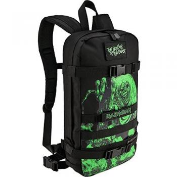 Mochila Unisex Iron Maiden Number Of The Beast Cooper Daypack Negra