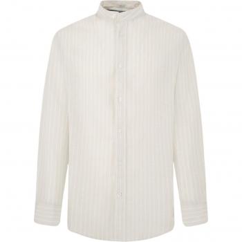 Pepe Jeans Pamphill Regular Fit Long Sleeve T-Shirt in Beige for Men