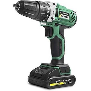 STAYER 1.2013 TALADRO/ATORNILLADOR A BATERIA de 14,4V, BHL114BK