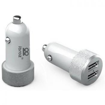 IBROZ - Cargador de coche para iPad, tablets Android, smartphones, GPS y lectores electrónicos