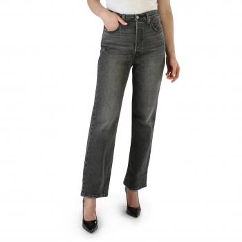 Levi's Women's Ribcage Straight Ankle Black Jeans - Sustainable Casual Fit, Size W29