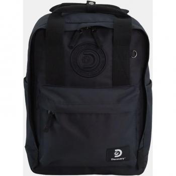 Mochila Ordenador DISCOVERY Cave color negro Recycled Pet 13L 27x13x38cm