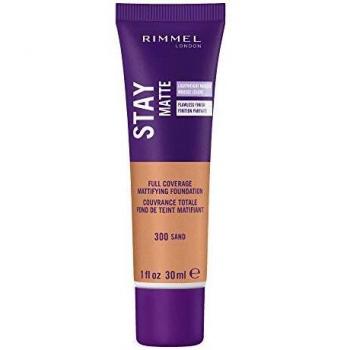 Rimmel Stay Matte Long-Lasting Mattifying Mousse Foundation - Sand - 30ml