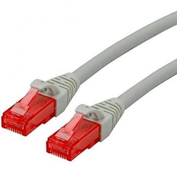 'ROLINE 21152500 Cable Patch Cat.6 UTP, LSOH, Component Niveles Gris Gris 20 m