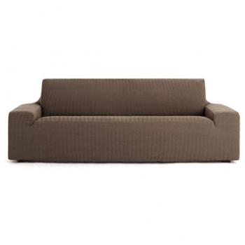 Funda para Sofá Eysa JAZ Marrón 70 x 120 x 200 cm, bielástica, adecuada para sofás de 2 plazas entre 140 y 200 cm