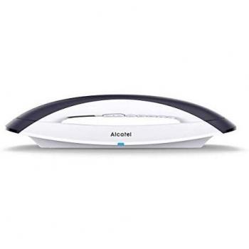 Teléfono Inalámbrico Alcatel Smile, Diseño Gris y Blanco