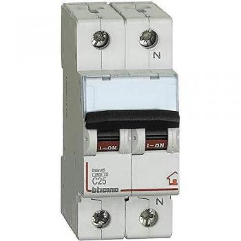 Interruptor Termomagnético 1P+N Curva C 4.5kA 230V 2 Módulos