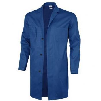 Qualitex Basic Blouse de travail 100 % coton 240 g/m² 50 - KORNBLAU