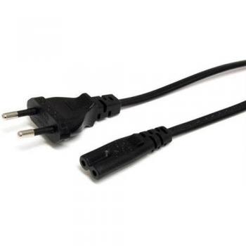 StarTech.com 1m Laptop Power Cord - EU to C7, 2.5A, 250V, 18AWG, UL Listed