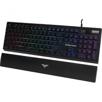 Preyon Long Claw Alpha Teclado Gaming RGB Negro con Tecnología Avanzada