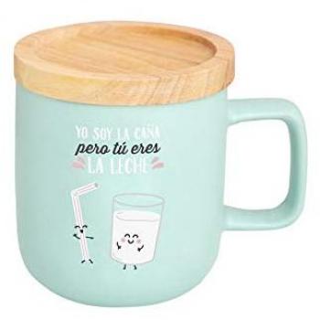 Mr. Wonderful WOA09799ES Taza-Yo Soy la caña Pero tú Eres la Leche, Porcelana
