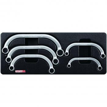 Inserto para carro de herramientas y llave poligonal de medialuna TOPTUL GAAT0504 - tipo de producto: inserto y llave; características: diseño poligonal, fabricado en acero al cromo vanadio, acabado pul