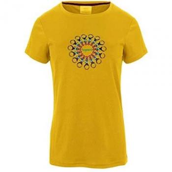 Trangoworld Orles Camiseta, Mujer, Mostaza, L