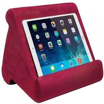 FANIER Soporte de cojín para Table, Multiángulo Soporte iPad Pillow para cojines blandos en ángulo Soporte de cojín para Tablet para lectores de libros electrónicos, smartphones, revistas