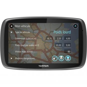 TomTom Trucker 6000 Portátil/Fijo 6 Pantalla táctil Negro - Navegador GPS