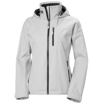 Helly Hansen Women's Crew Hooded Jacket 2.0 - Grey Fog XS