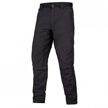 Pantalones largos desmontables Endura Hummvee para ciclismo hombre en color negro, talla M, sin badana