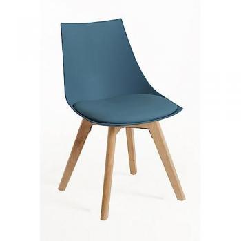 Pack de 4 Sillas de Comedor Blok - Verde Azulado