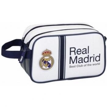 Safta 811654518 Real Madrid Neceser, Color Blanco
