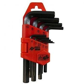 LLAVE ALLEN JUEGO 9 PZAS PROFER 1510MM