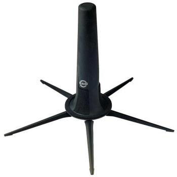 K&M 15290 Soprano Saxophone Stand, 9.84 Height, Black