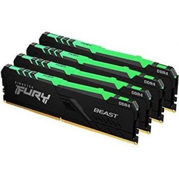 Kingston FURY Beast RGB DDR4 3600 MHz 32GB 4x8GB CL17