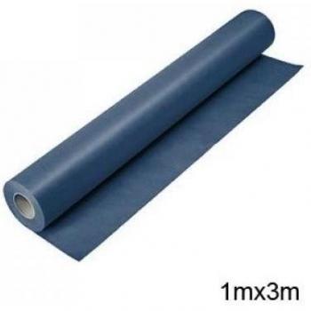 Fabrisa 8100302 - Rollo de papel kraft, 1 x 3 m, color azul