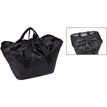 Racktime Unisex – Adult's Lea Bicycle Basket, Black, 1 Size