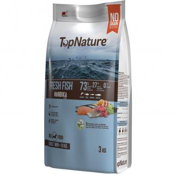 TOPNATURE Nördika Mini Adult Salmón Pienso para Perros Razas Pequeñas 3kg