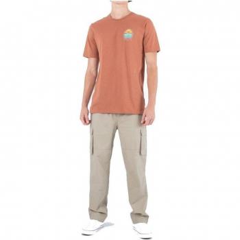 Pantalón Largo Deportivo Hurley Cruiser Cargo Beige Hombre