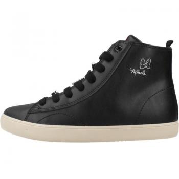 Zapatillas Deportivas para Niña GEOX Gisli Modelo J C0048 Color Negro/Rojo