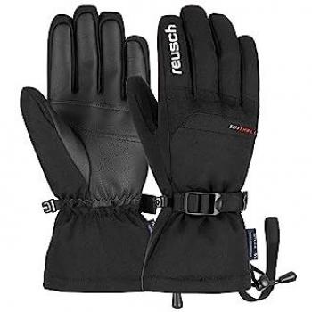 Guantes de esquí Reusch Outset R-TEX XT, impermeables, transpirables, con aislamiento térmico, palma de piel sintética para mejor agarre, ajuste en muñeca y diseño ergonómico