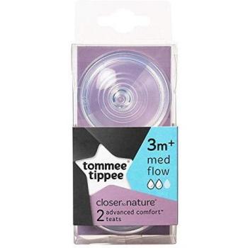 TOMMEE TIPPEE Advanced Comfort Medium Flow TEATS X2