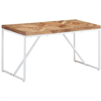 Solid Acacia and Mango Wood Dining Table 55.1x27.6x29.9