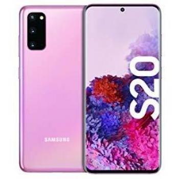 Samsung Galaxy S20 - 4G, 8GB RAM, 128GB ROM , cuádruple cámara trasera 64MP, Cloud Pink