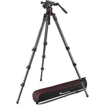 Manfrotto Nitrotech 612 Carbon Video Tripod with Single Leg 536