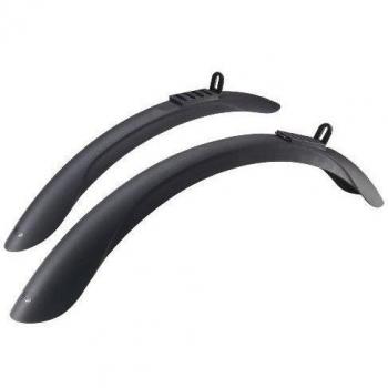 BBB - Guardabarros Rainwarriors 26''/24'' Delantero Y Trasero Bfd-01 Negros